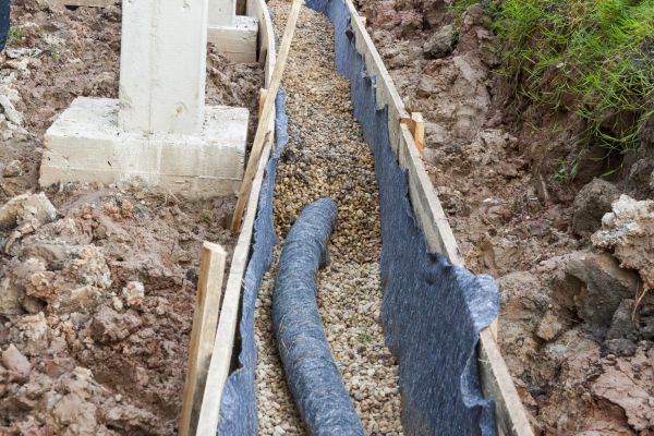 French Drain Installation in Bolingbrook